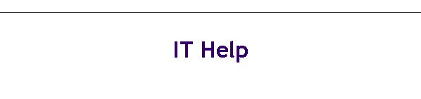 IT Help