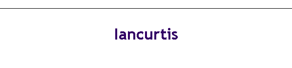 Iancurtis